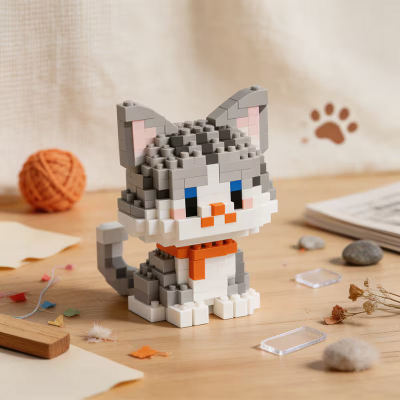 Cat Lego Blocks