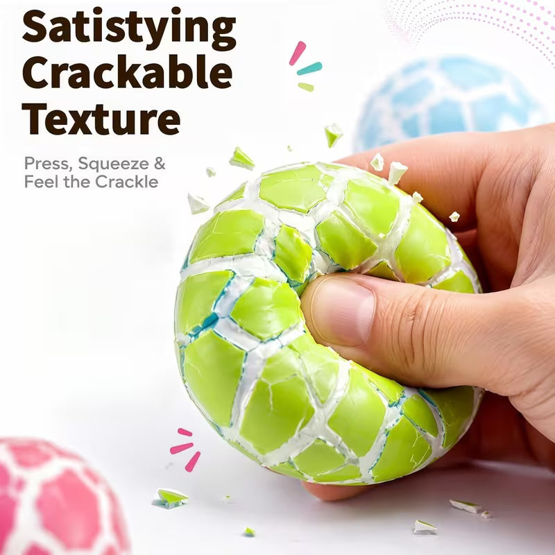 3pck Wax Crack Squishy