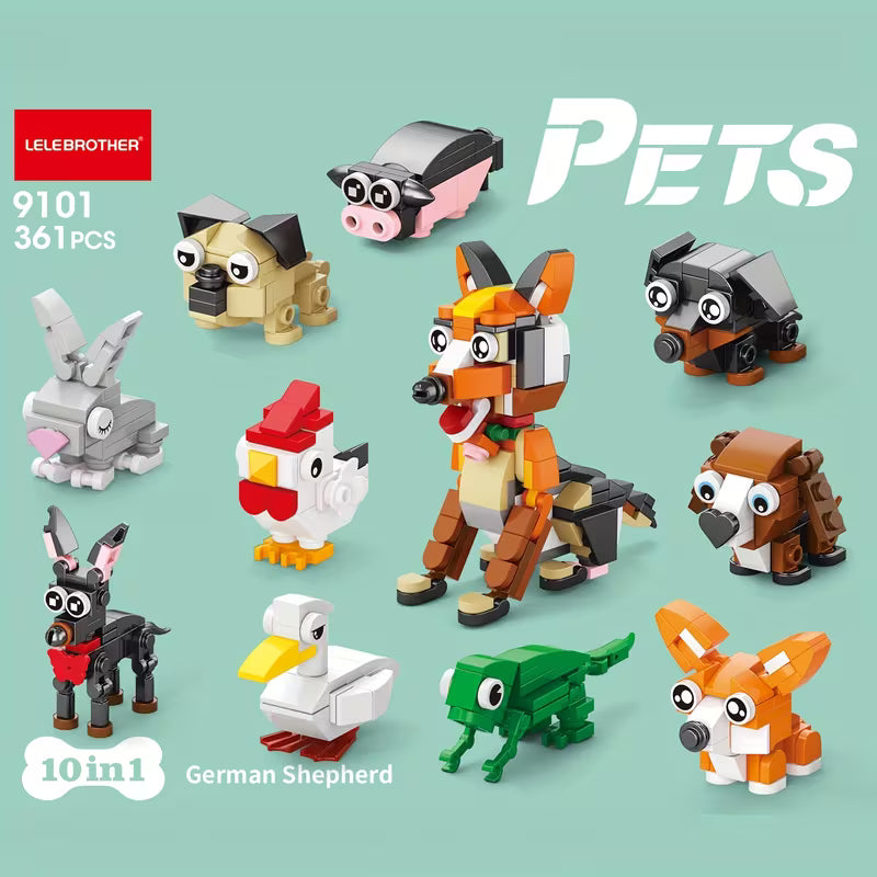 Mini Pet Lego Blocks