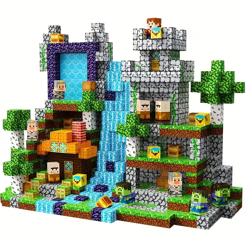 Magnetic Building Blocks