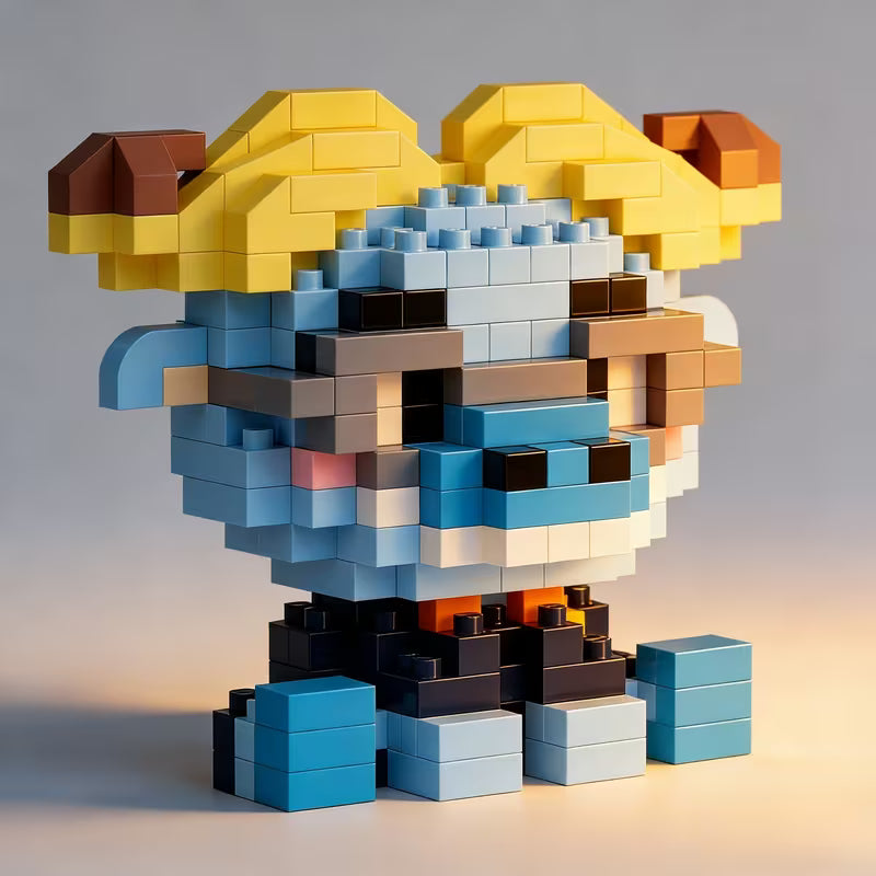 Mini Buffalo Lego Set