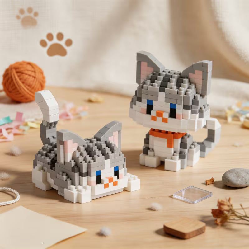 Cat Lego Blocks