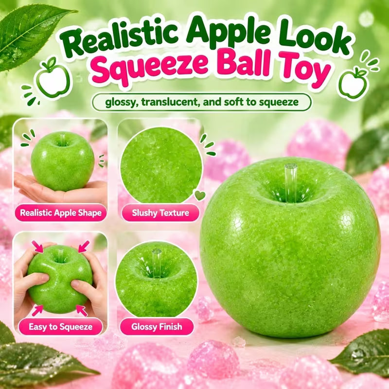2pck Apple Slushie Squishy