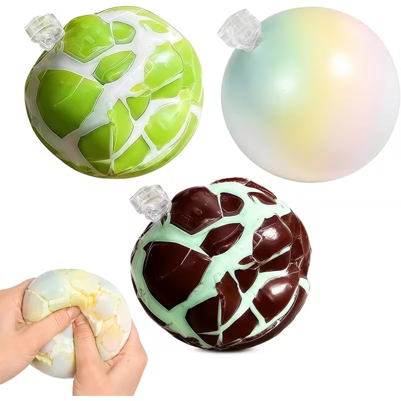 3pck Wax Crack Squishy