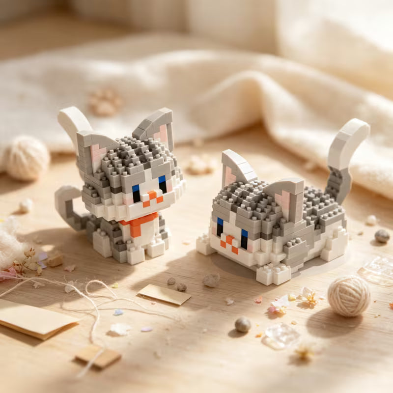 Cat Lego Blocks